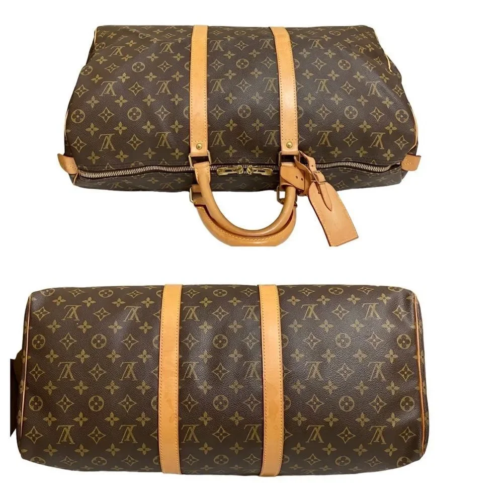 LOUIS VUITTON Monogram Keepall 50 Travel Bag FL0061